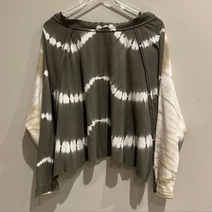Free people Sweatshirt Tie-dye s S